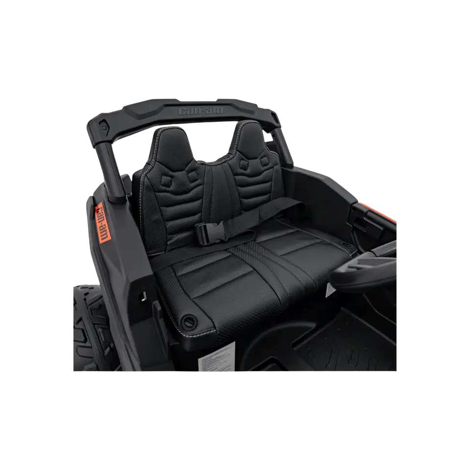 CAN-AM MAVERICK 4x4 24v Laranja c/ RODAS DE BORRACHA & ASSENTO EM PELE 13