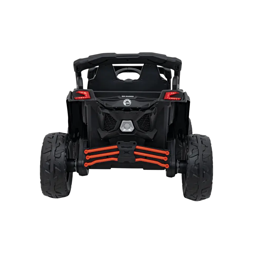 CAN-AM MAVERICK 4x4 24v Laranja c/ RODAS DE BORRACHA & ASSENTO EM PELE 6