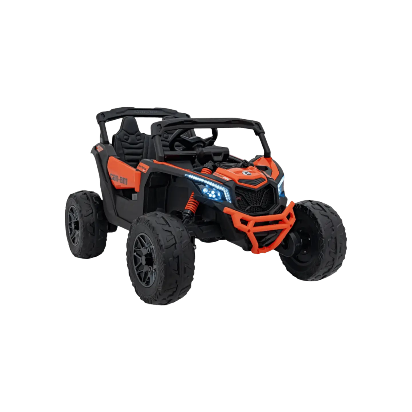 CAN-AM MAVERICK 4x4 24v Laranja c/ RODAS DE BORRACHA & ASSENTO EM PELE 7