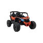 CAN-AM MAVERICK 4x4 24v Laranja c/ RODAS DE BORRACHA & ASSENTO EM PELE - Thumbnail 7