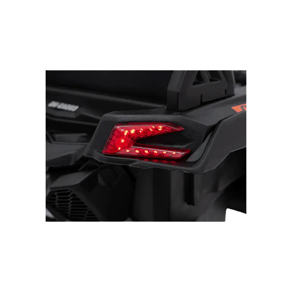CAN-AM MAVERICK 4x4 24v Laranja c/ RODAS DE BORRACHA & ASSENTO EM PELE 14