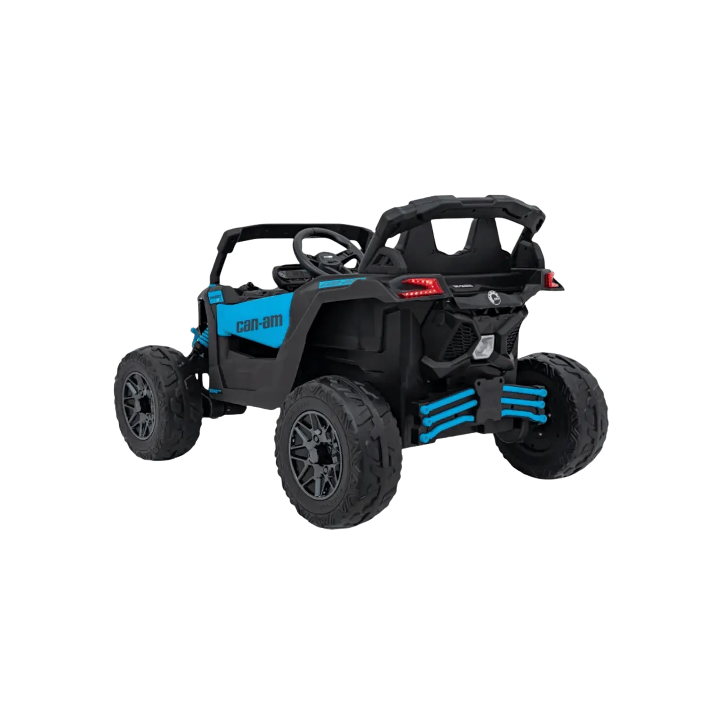 CAN-AM MAVERICK 4x4 24v Azul c/ RODAS DE BORRACHA & ASSENTO EM PELE 5