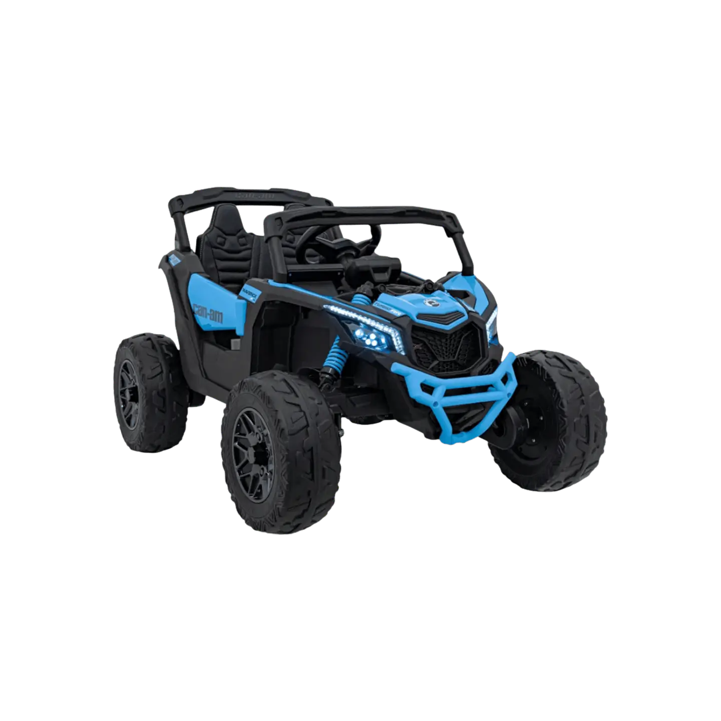CAN-AM MAVERICK 4x4 24v Azul c/ RODAS DE BORRACHA & ASSENTO EM PELE 3
