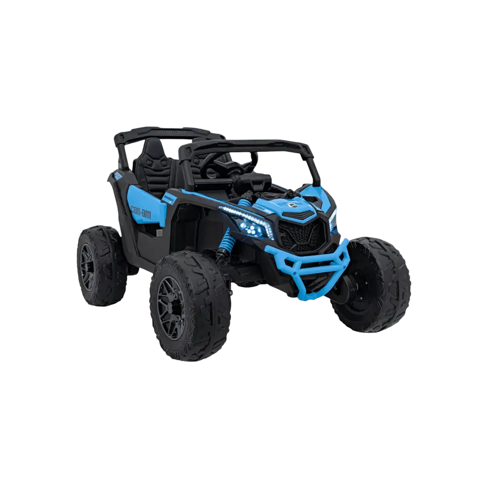 CAN-AM MAVERICK 4x4 24v Azul c/ RODAS DE BORRACHA & ASSENTO EM PELE 3