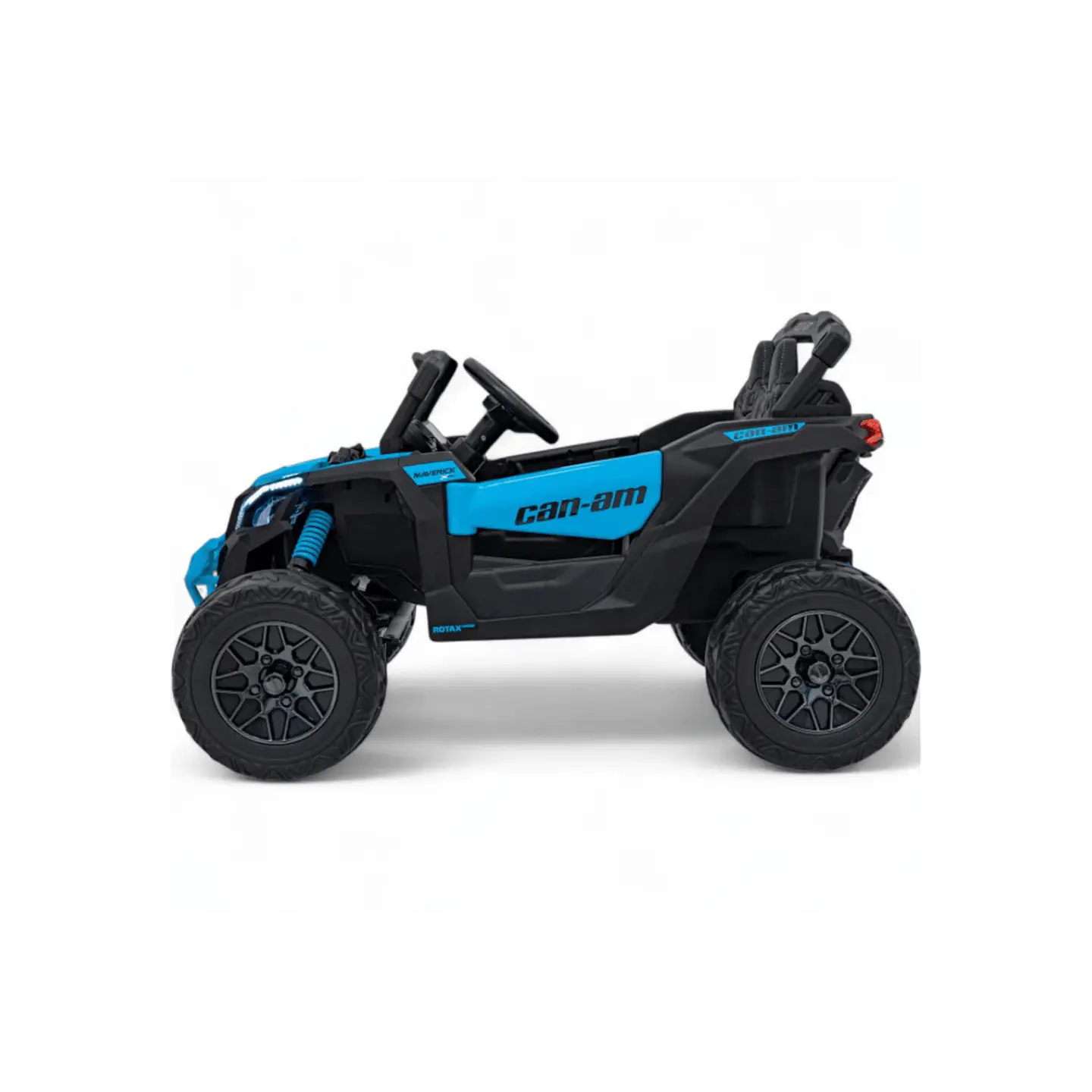 CAN-AM MAVERICK 4x4 24v Azul c/ RODAS DE BORRACHA & ASSENTO EM PELE 7