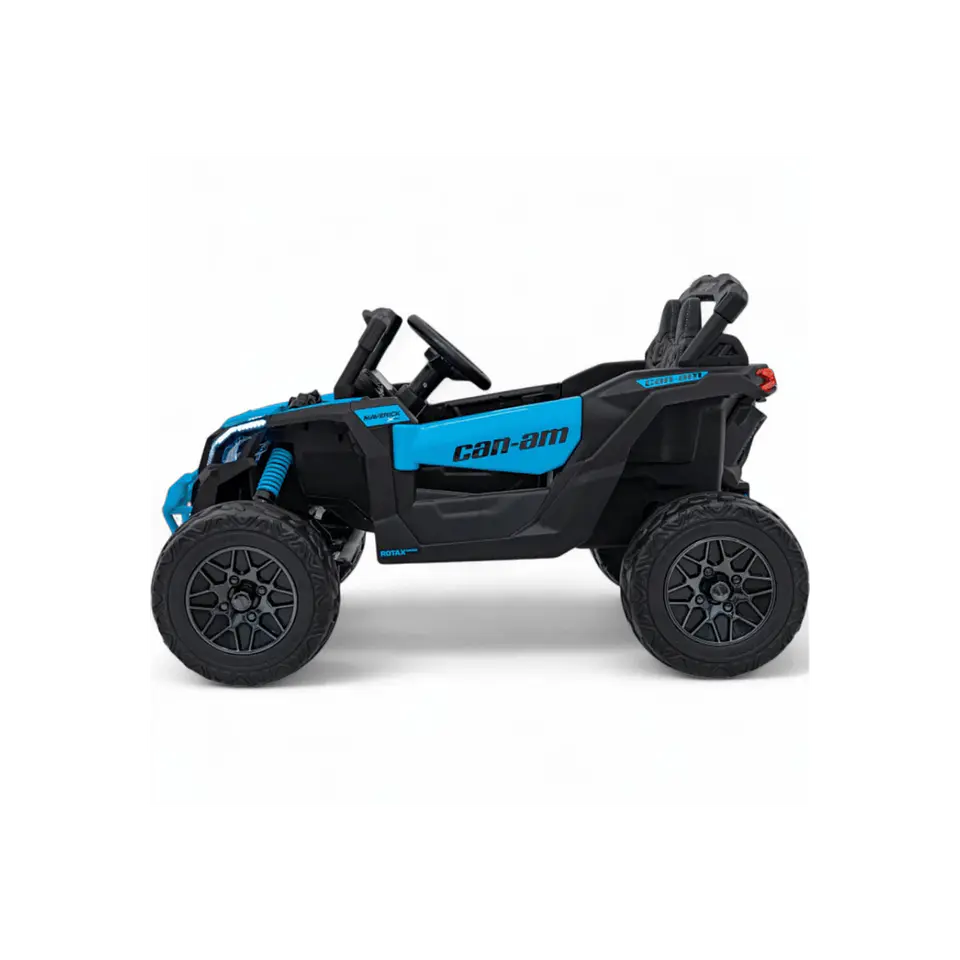 CAN-AM MAVERICK 4x4 24v Azul c/ RODAS DE BORRACHA & ASSENTO EM PELE 7