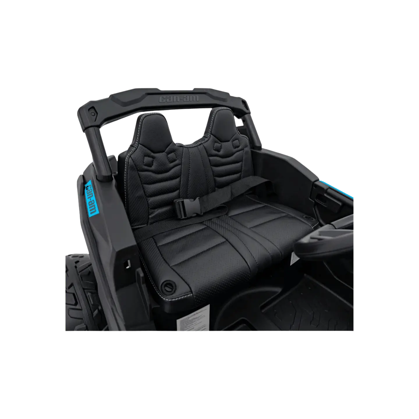 CAN-AM MAVERICK 4x4 24v Azul c/ RODAS DE BORRACHA & ASSENTO EM PELE 14