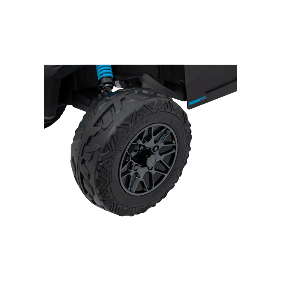 CAN-AM MAVERICK 4x4 24v Azul c/ RODAS DE BORRACHA & ASSENTO EM PELE 15