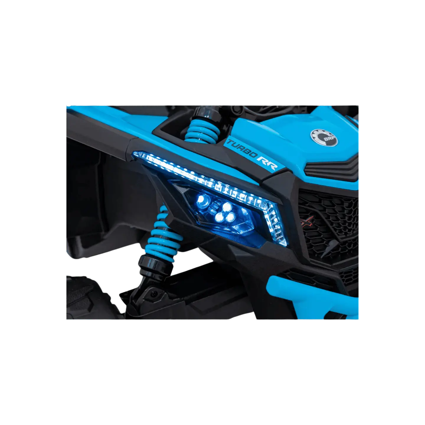CAN-AM MAVERICK 4x4 24v Azul c/ RODAS DE BORRACHA & ASSENTO EM PELE 8