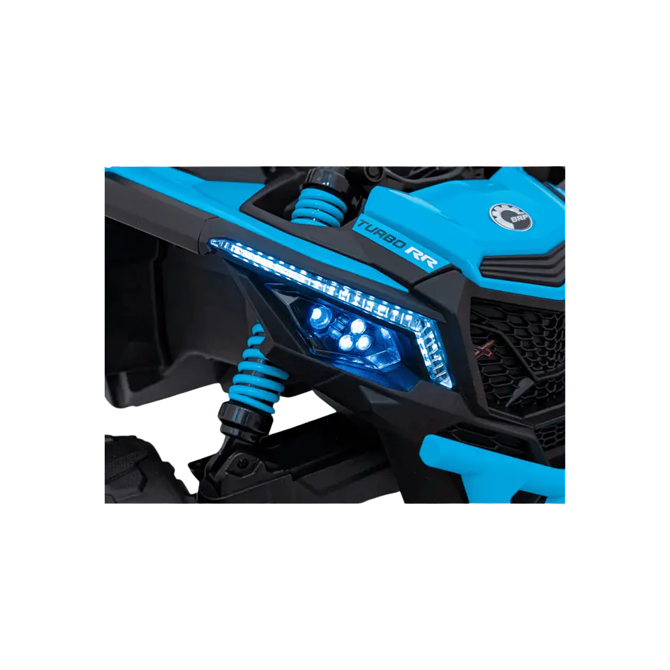 CAN-AM MAVERICK 4x4 24v Azul c/ RODAS DE BORRACHA & ASSENTO EM PELE 8
