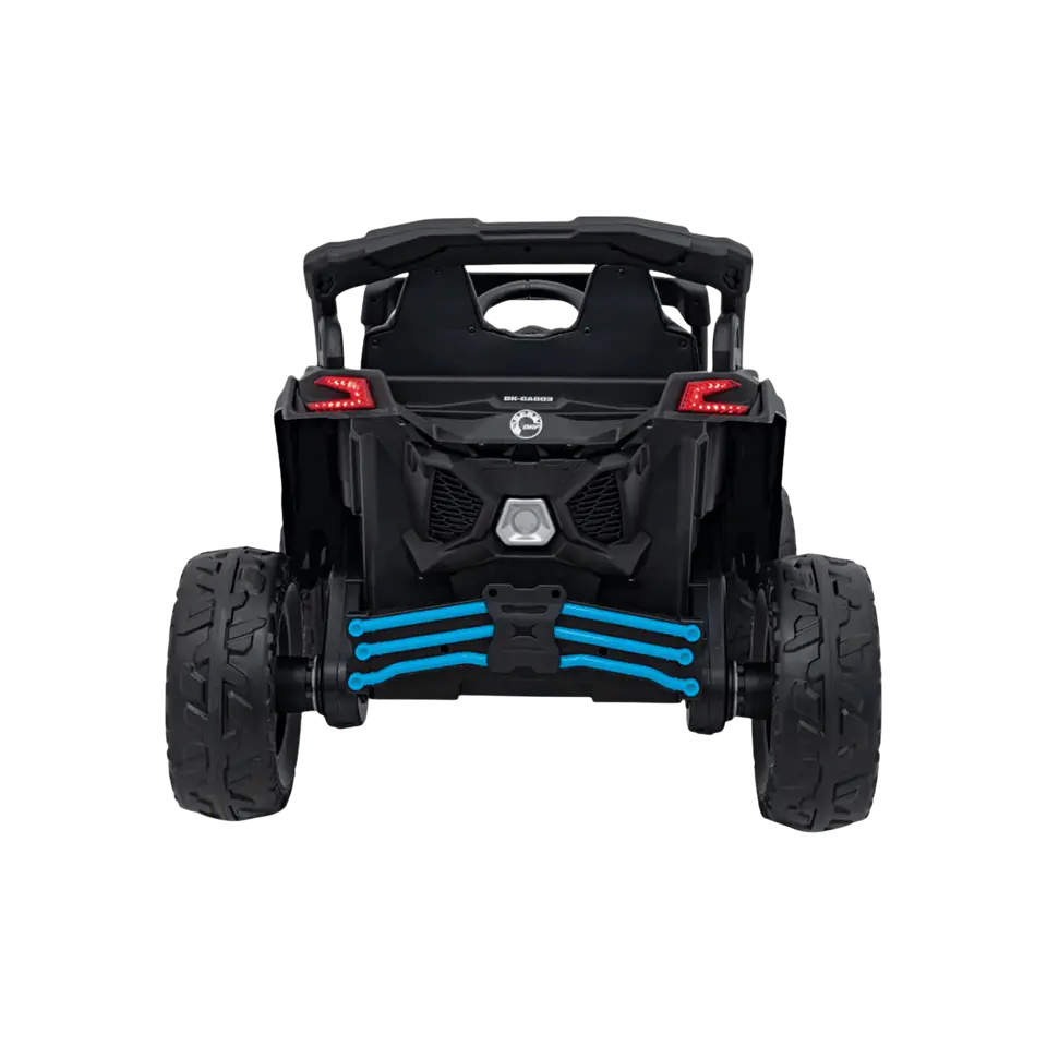 CAN-AM MAVERICK 4x4 24v Azul c/ RODAS DE BORRACHA & ASSENTO EM PELE 10