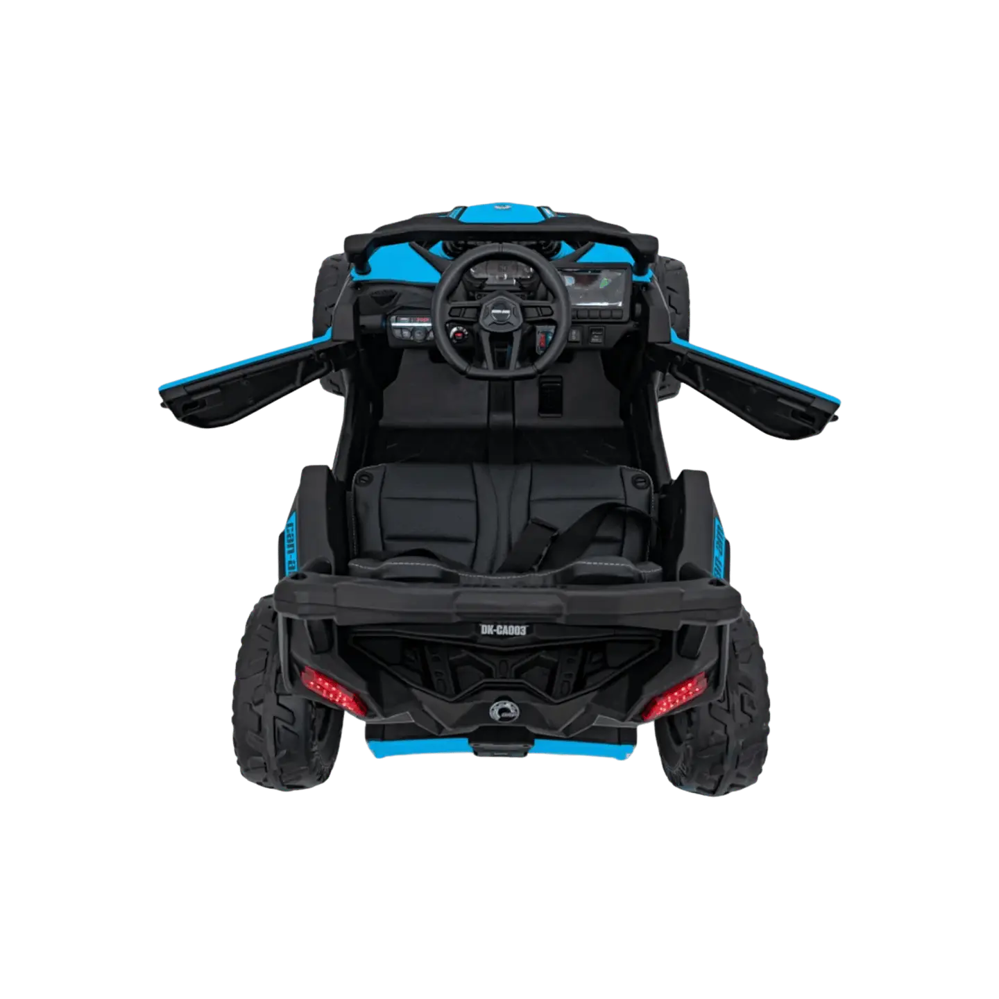 CAN-AM MAVERICK 4x4 24v Azul c/ RODAS DE BORRACHA & ASSENTO EM PELE 9