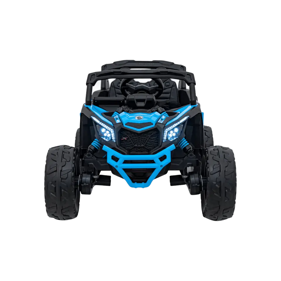 CAN-AM MAVERICK 4x4 24v Azul c/ RODAS DE BORRACHA & ASSENTO EM PELE 1