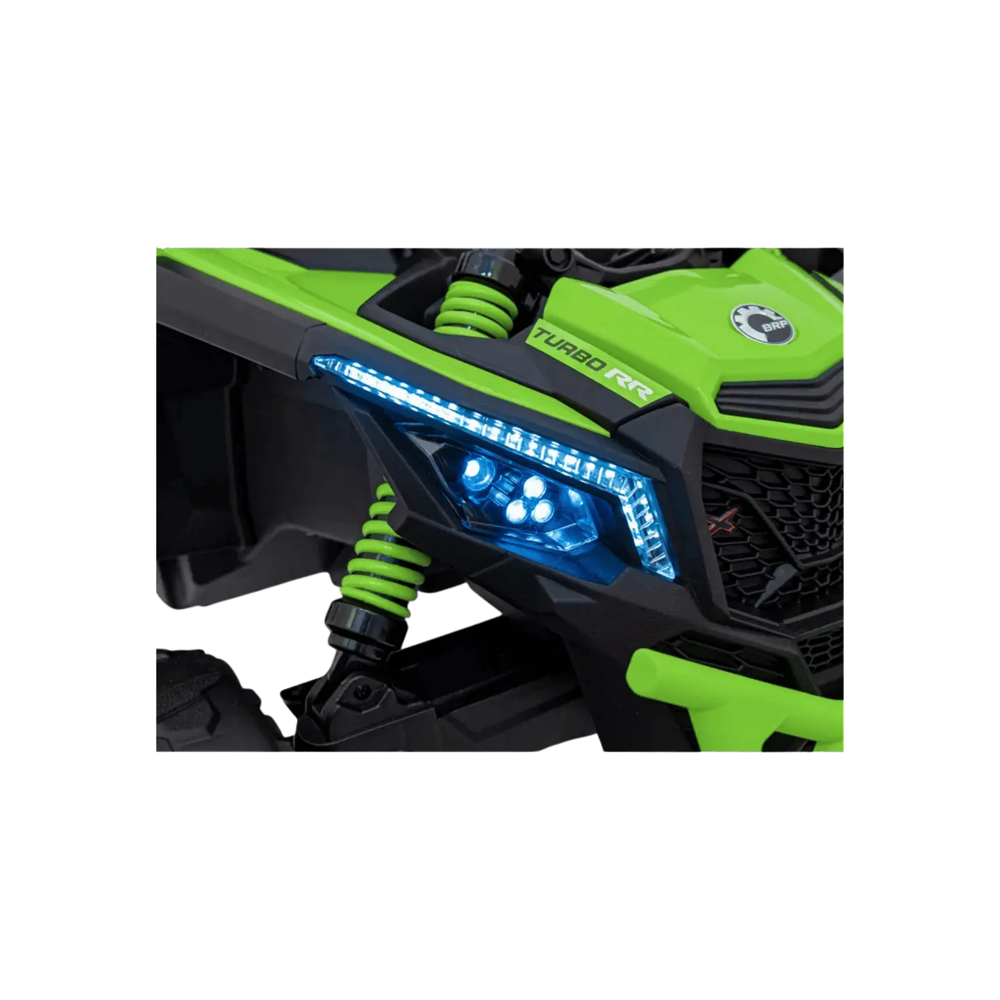 CAN-AM MAVERICK 4x4 24v Verde c/ RODAS DE BORRACHA & ASSENTO EM PELE 4