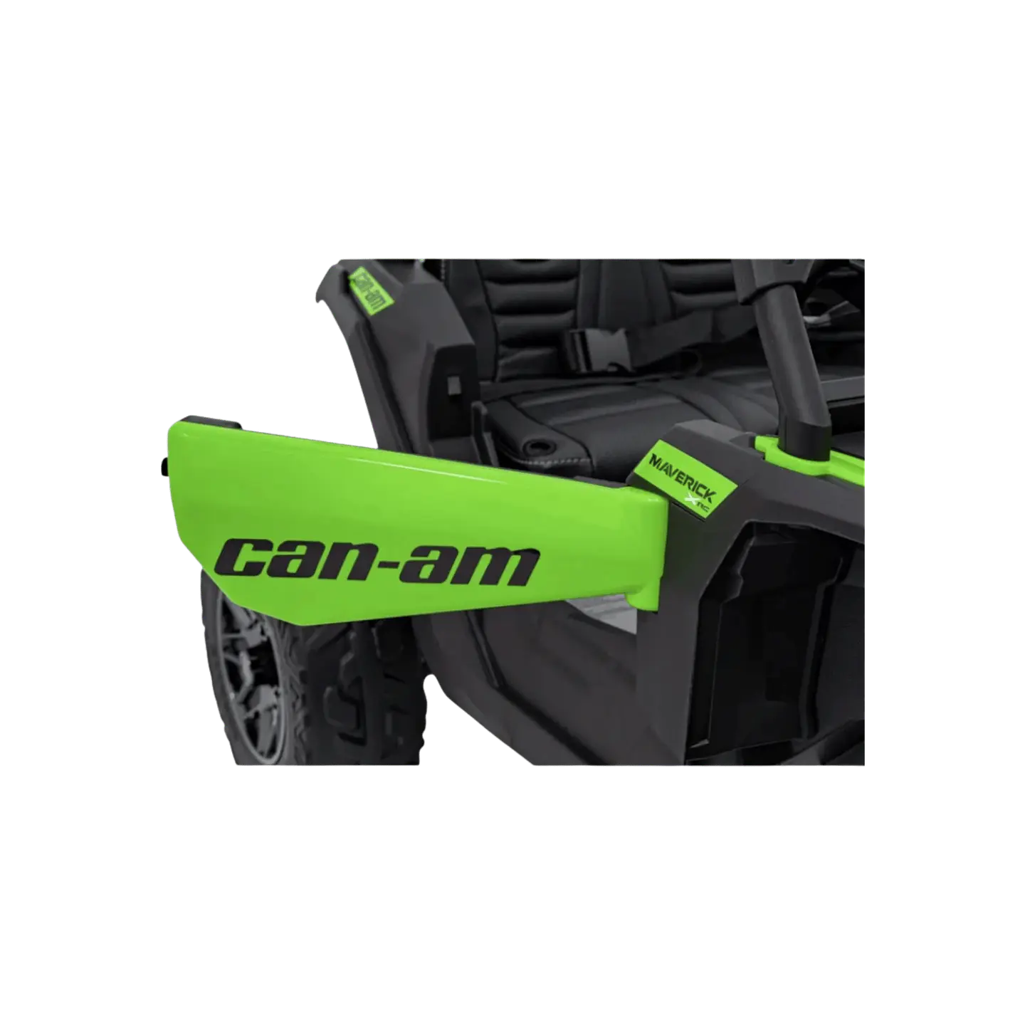 CAN-AM MAVERICK 4x4 24v Verde c/ RODAS DE BORRACHA & ASSENTO EM PELE 8