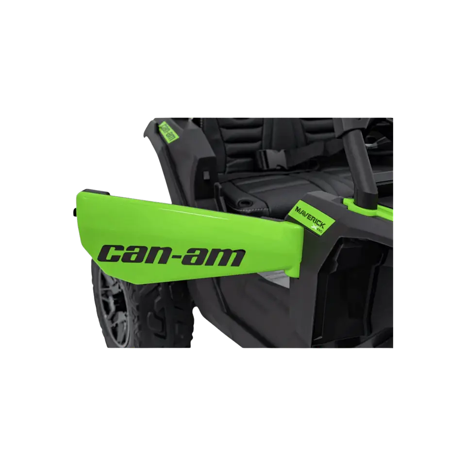 CAN-AM MAVERICK 4x4 24v Verde c/ RODAS DE BORRACHA & ASSENTO EM PELE 8