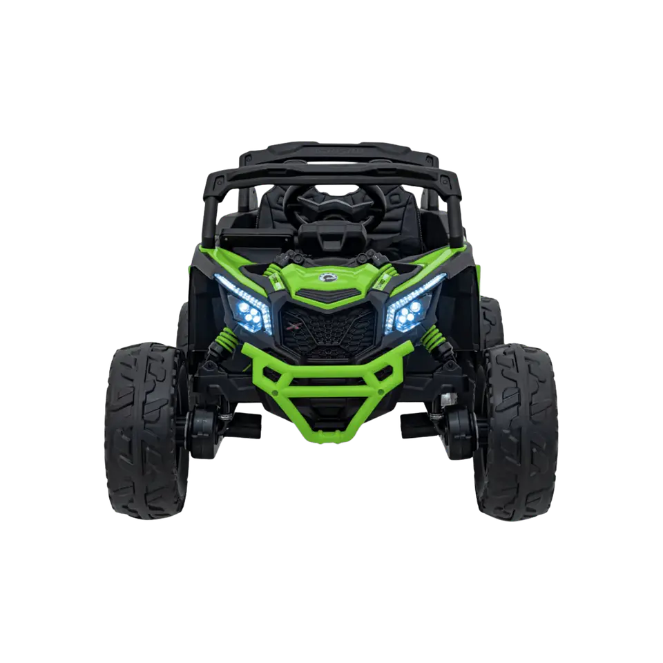CAN-AM MAVERICK 4x4 24v Verde c/ RODAS DE BORRACHA & ASSENTO EM PELE 1