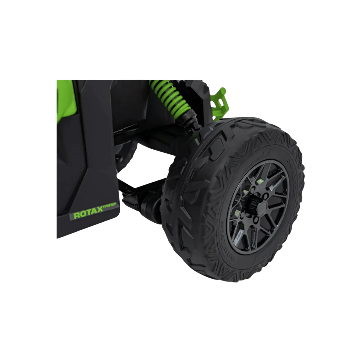CAN-AM MAVERICK 4x4 24v Verde c/ RODAS DE BORRACHA & ASSENTO EM PELE 11