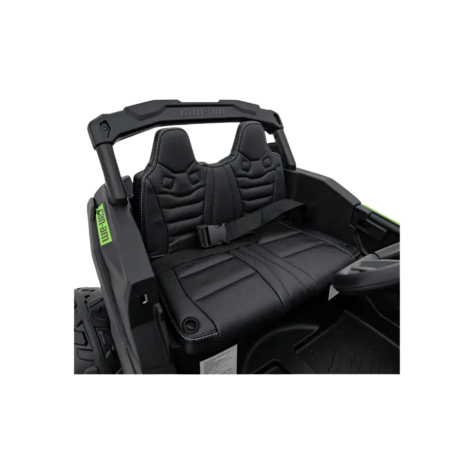 CAN-AM MAVERICK 4x4 24v Verde c/ RODAS DE BORRACHA & ASSENTO EM PELE 10