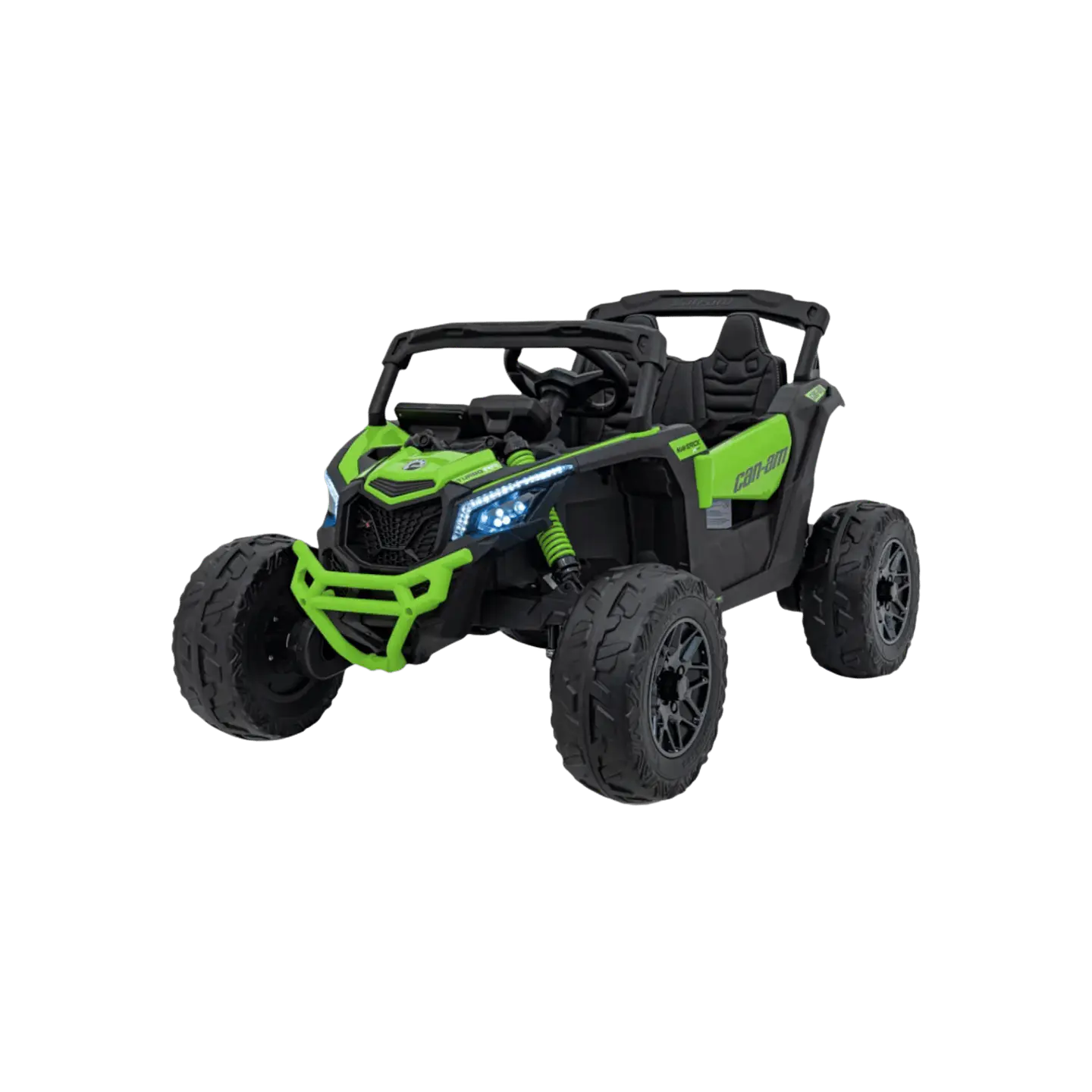 CAN-AM MAVERICK 4x4 24v Verde c/ RODAS DE BORRACHA & ASSENTO EM PELE 2