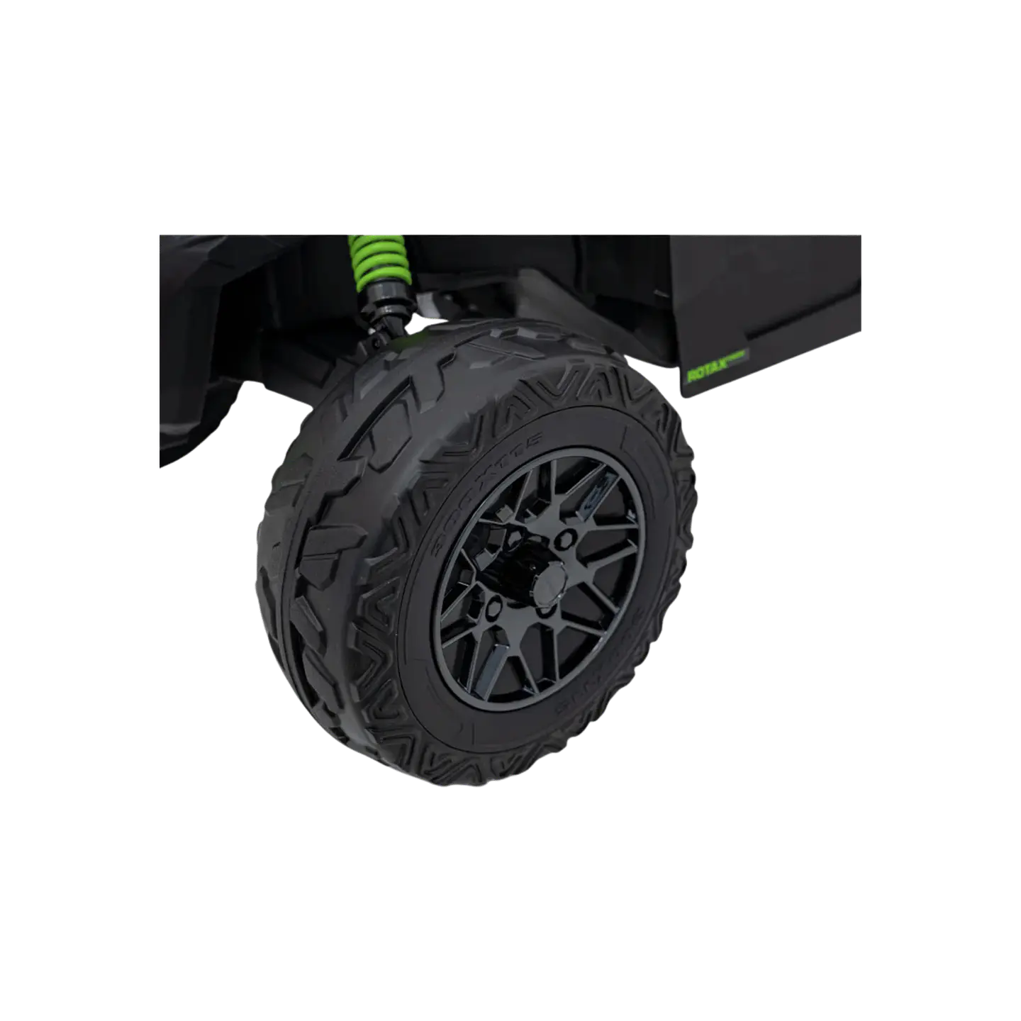 CAN-AM MAVERICK 4x4 24v Verde c/ RODAS DE BORRACHA & ASSENTO EM PELE 12