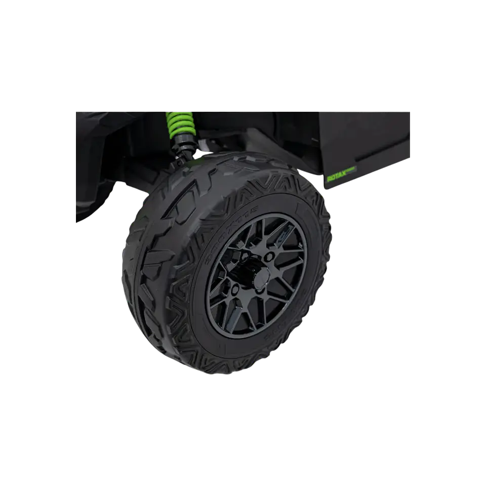 CAN-AM MAVERICK 4x4 24v Verde c/ RODAS DE BORRACHA & ASSENTO EM PELE 12