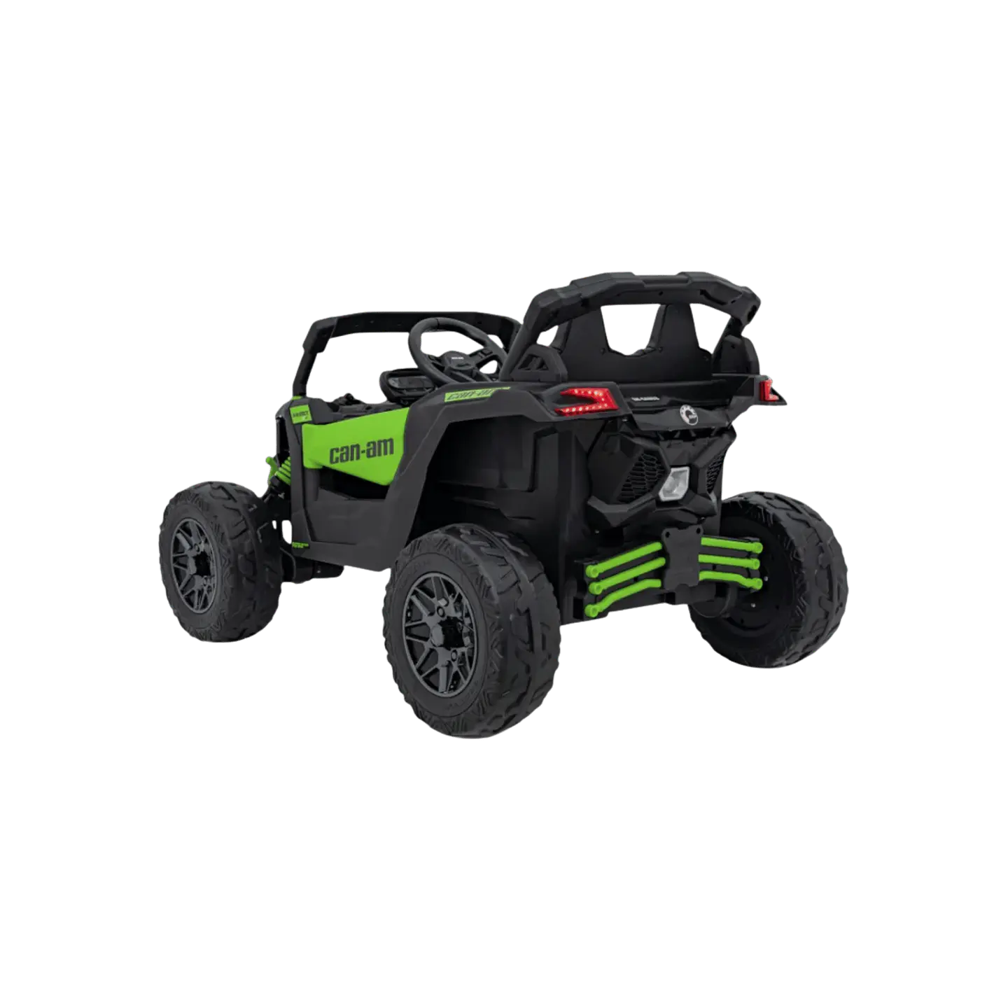 CAN-AM MAVERICK 4x4 24v Verde c/ RODAS DE BORRACHA & ASSENTO EM PELE 6