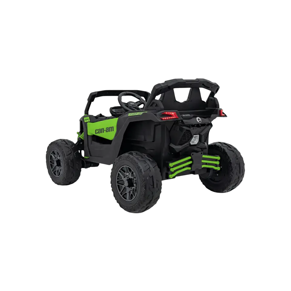 CAN-AM MAVERICK 4x4 24v Verde c/ RODAS DE BORRACHA & ASSENTO EM PELE 6