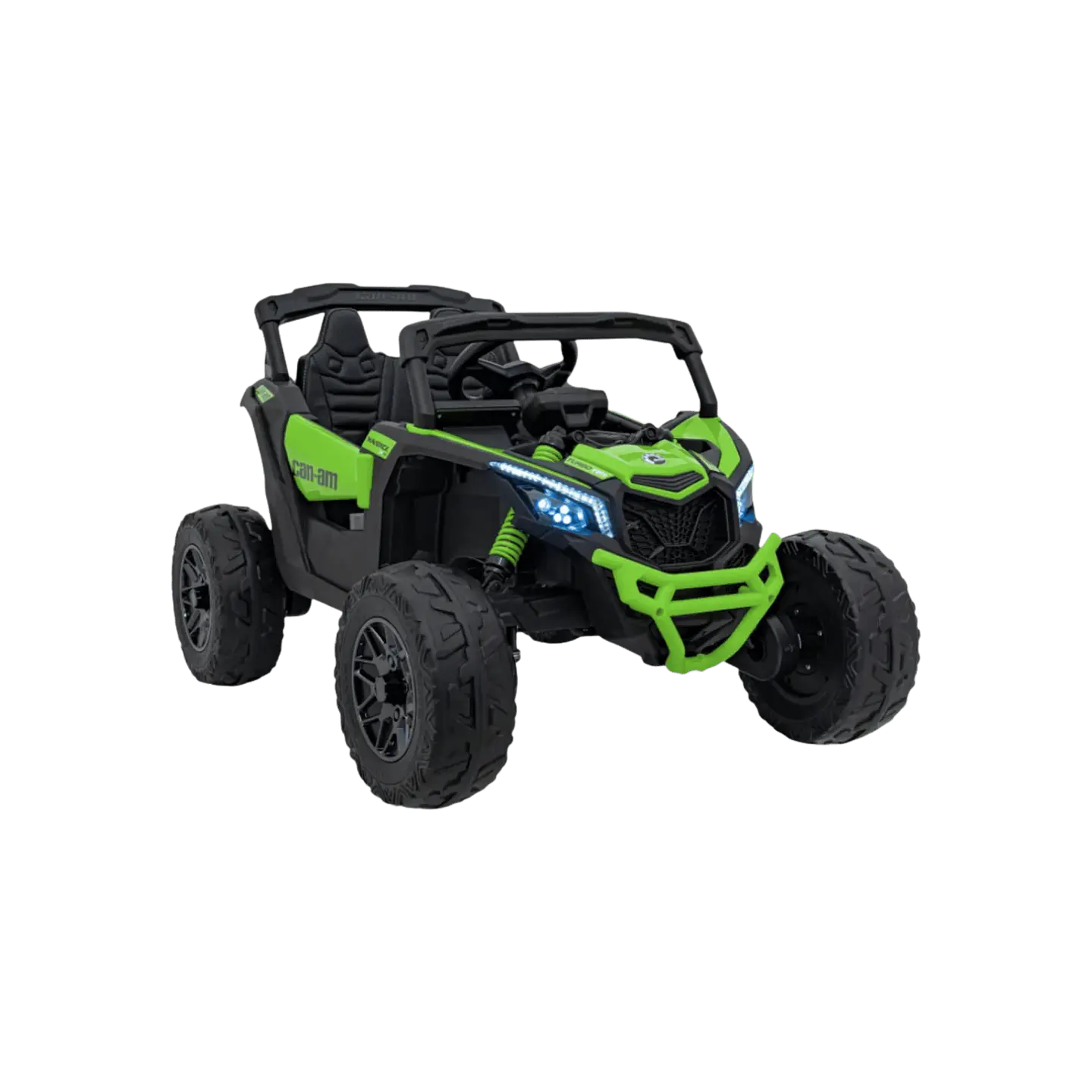 CAN-AM MAVERICK 4x4 24v Verde c/ RODAS DE BORRACHA & ASSENTO EM PELE 3