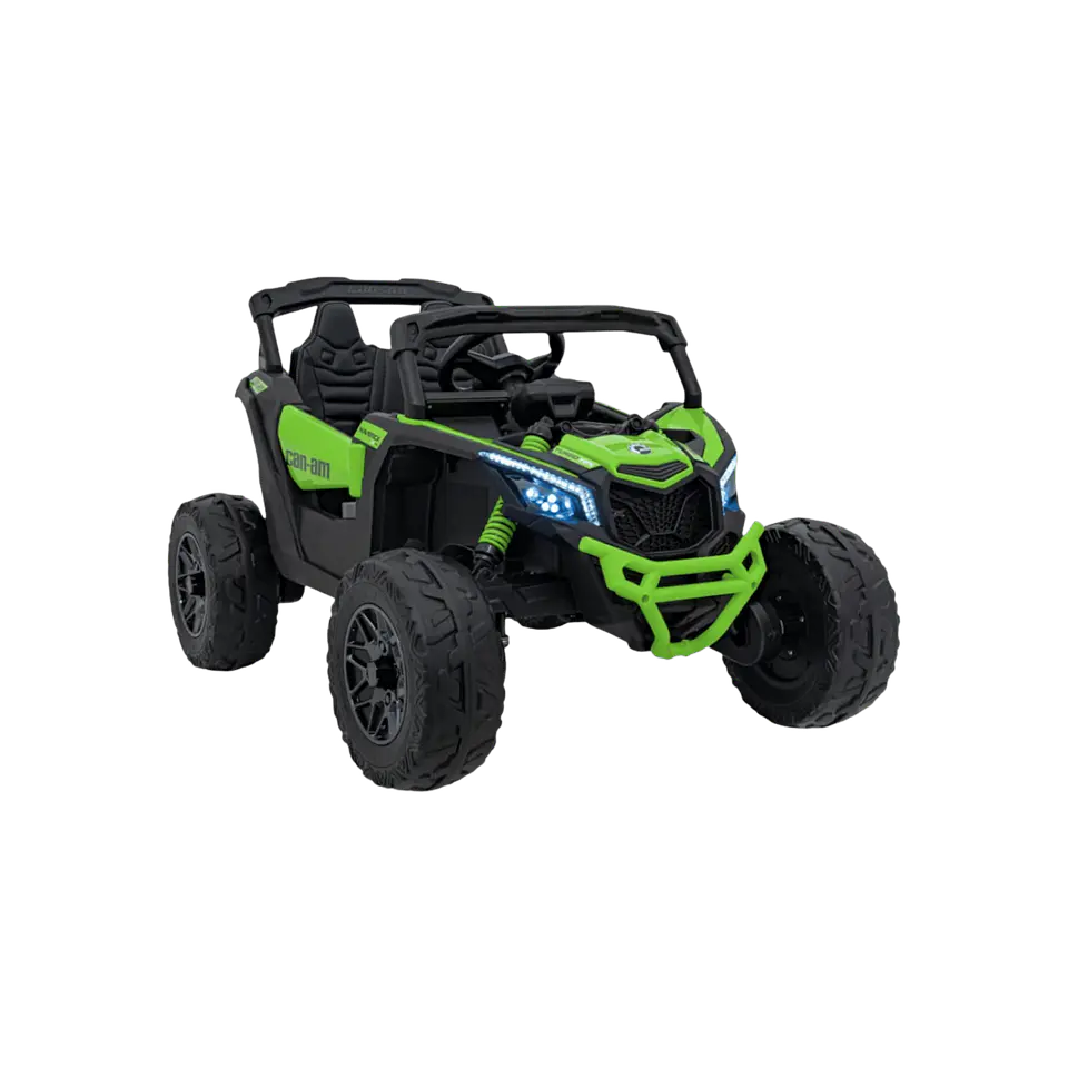 CAN-AM MAVERICK 4x4 24v Verde c/ RODAS DE BORRACHA & ASSENTO EM PELE 3