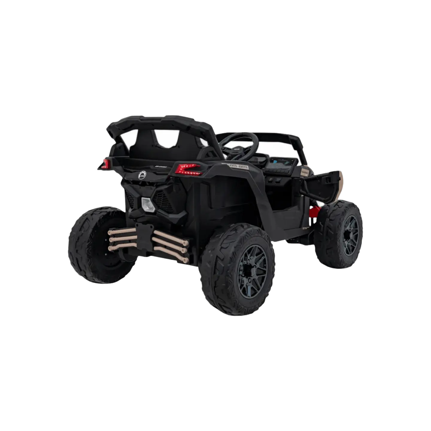 CAN-AM MAVERICK 4x4 24v Khaki c/ RODAS DE BORRACHA & ASSENTO EM PELE 6