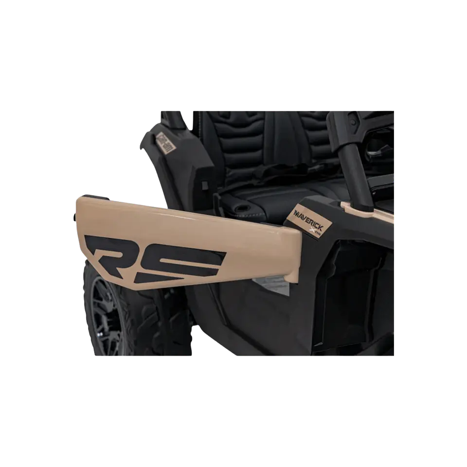CAN-AM MAVERICK 4x4 24v Khaki c/ RODAS DE BORRACHA & ASSENTO EM PELE 3