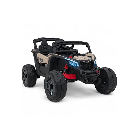 CAN-AM MAVERICK 4x4 24v Khaki c/ RODAS DE BORRACHA & ASSENTO EM PELE