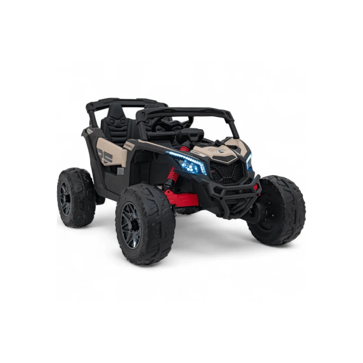 CAN-AM MAVERICK 4x4 24v Khaki c/ RODAS DE BORRACHA & ASSENTO EM PELE 2
