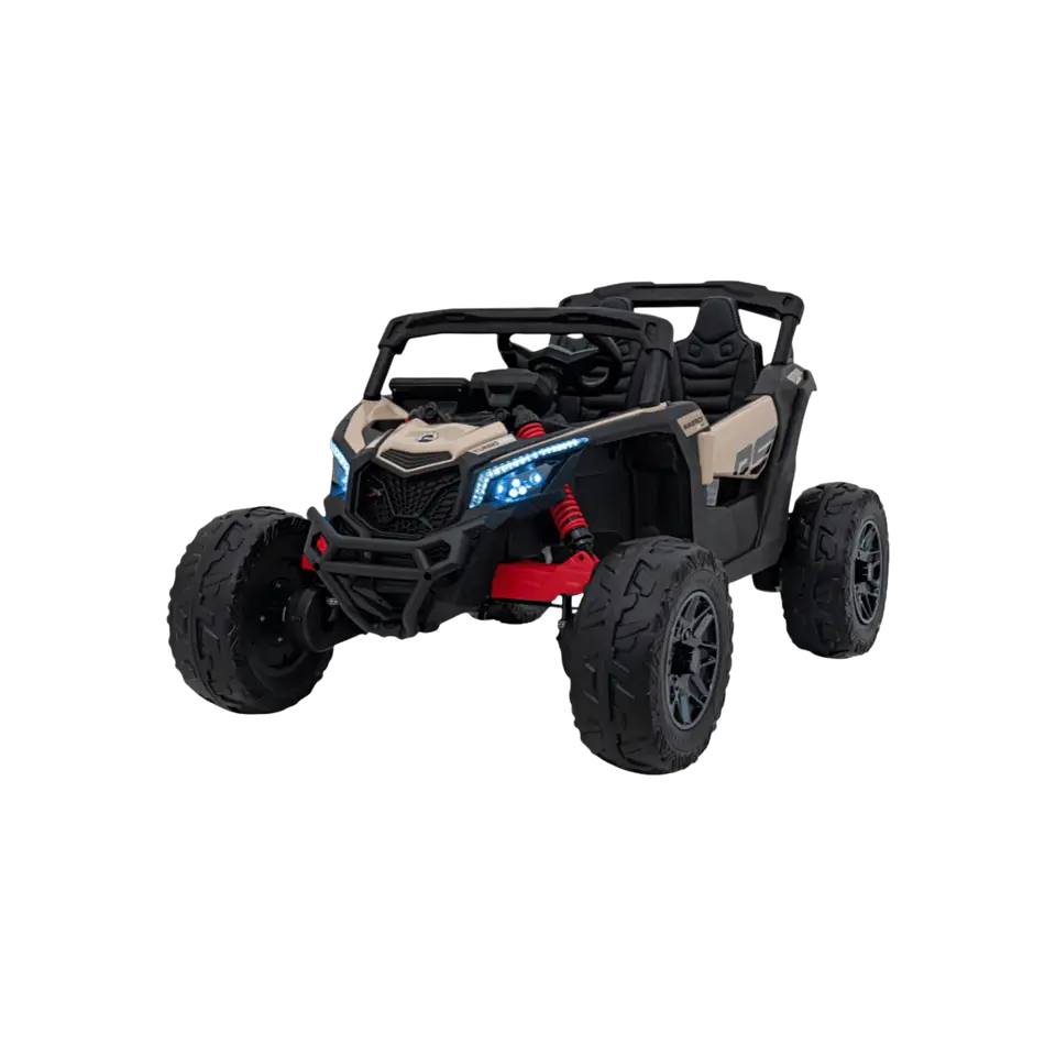 CAN-AM MAVERICK 4x4 24v Khaki c/ RODAS DE BORRACHA & ASSENTO EM PELE 1