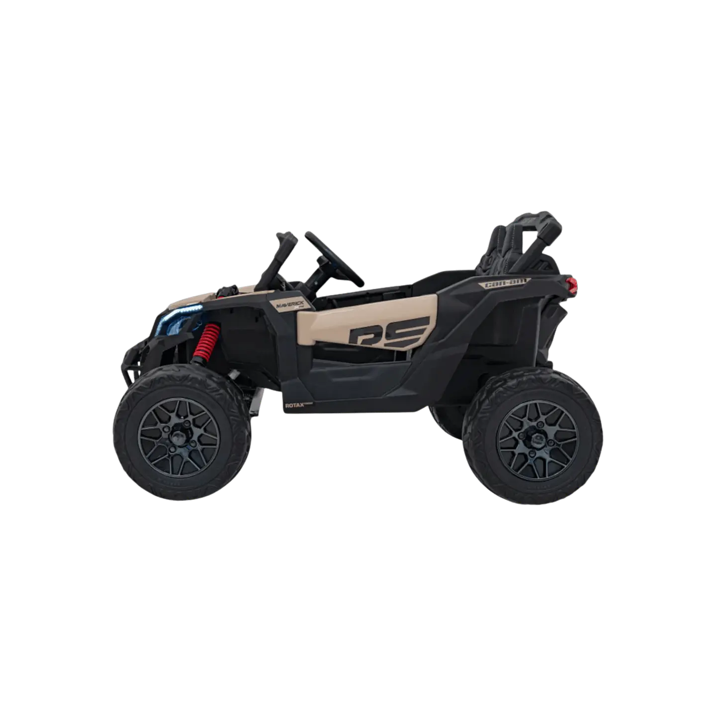 CAN-AM MAVERICK 4x4 24v Khaki c/ RODAS DE BORRACHA & ASSENTO EM PELE 4
