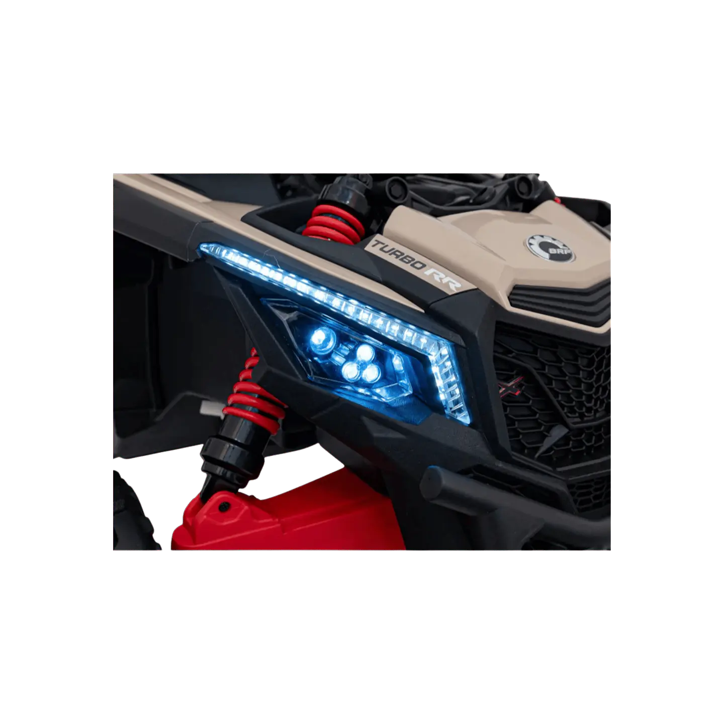 CAN-AM MAVERICK 4x4 24v Khaki c/ RODAS DE BORRACHA & ASSENTO EM PELE 5