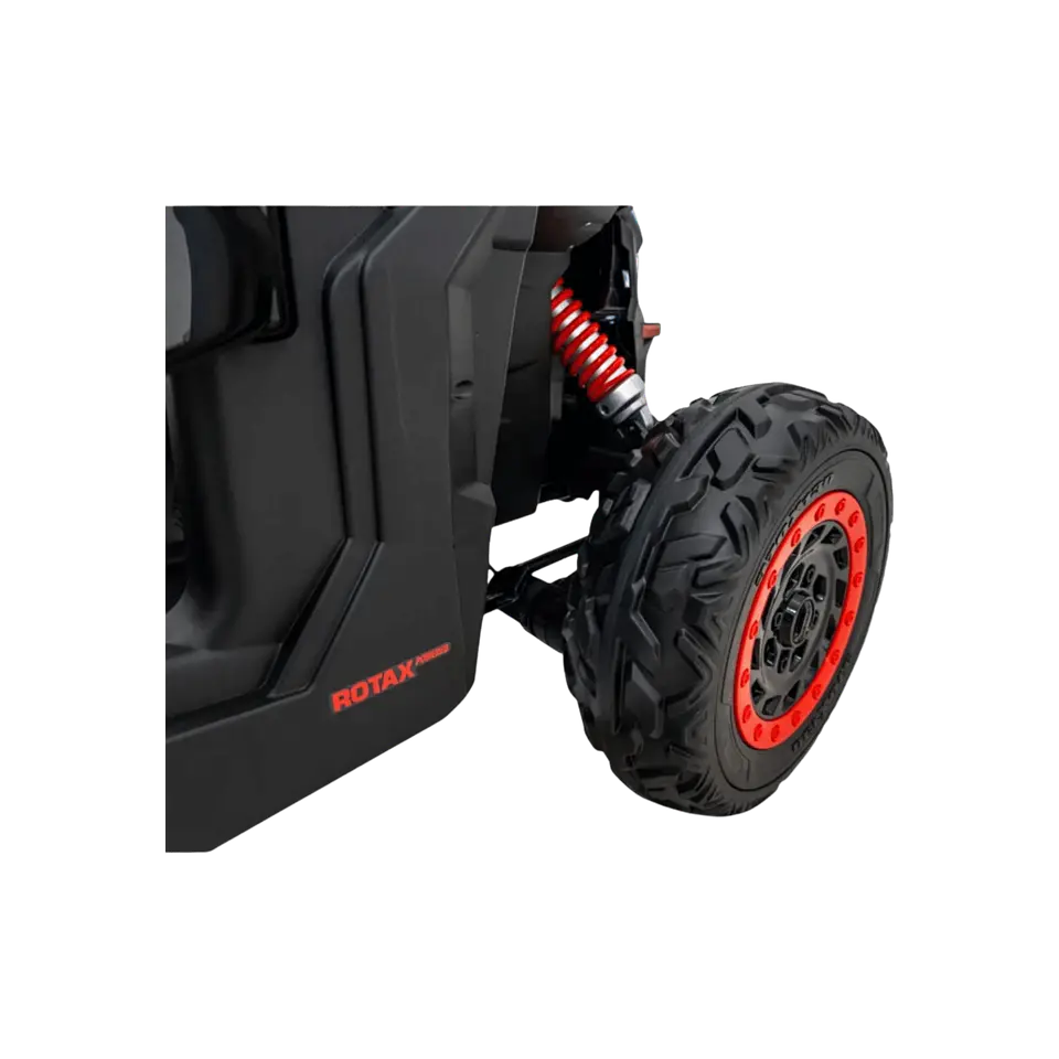 CAN-AM MAVERICK TURBO RR 4x4 24v Caqui c/ RODAS DE BORRACHA & ASSENTO EM PELE 13