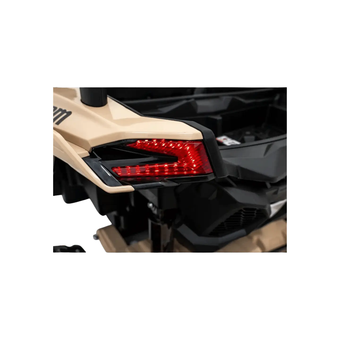 CAN-AM MAVERICK TURBO RR 4x4 24v Caqui c/ RODAS DE BORRACHA & ASSENTO EM PELE 14