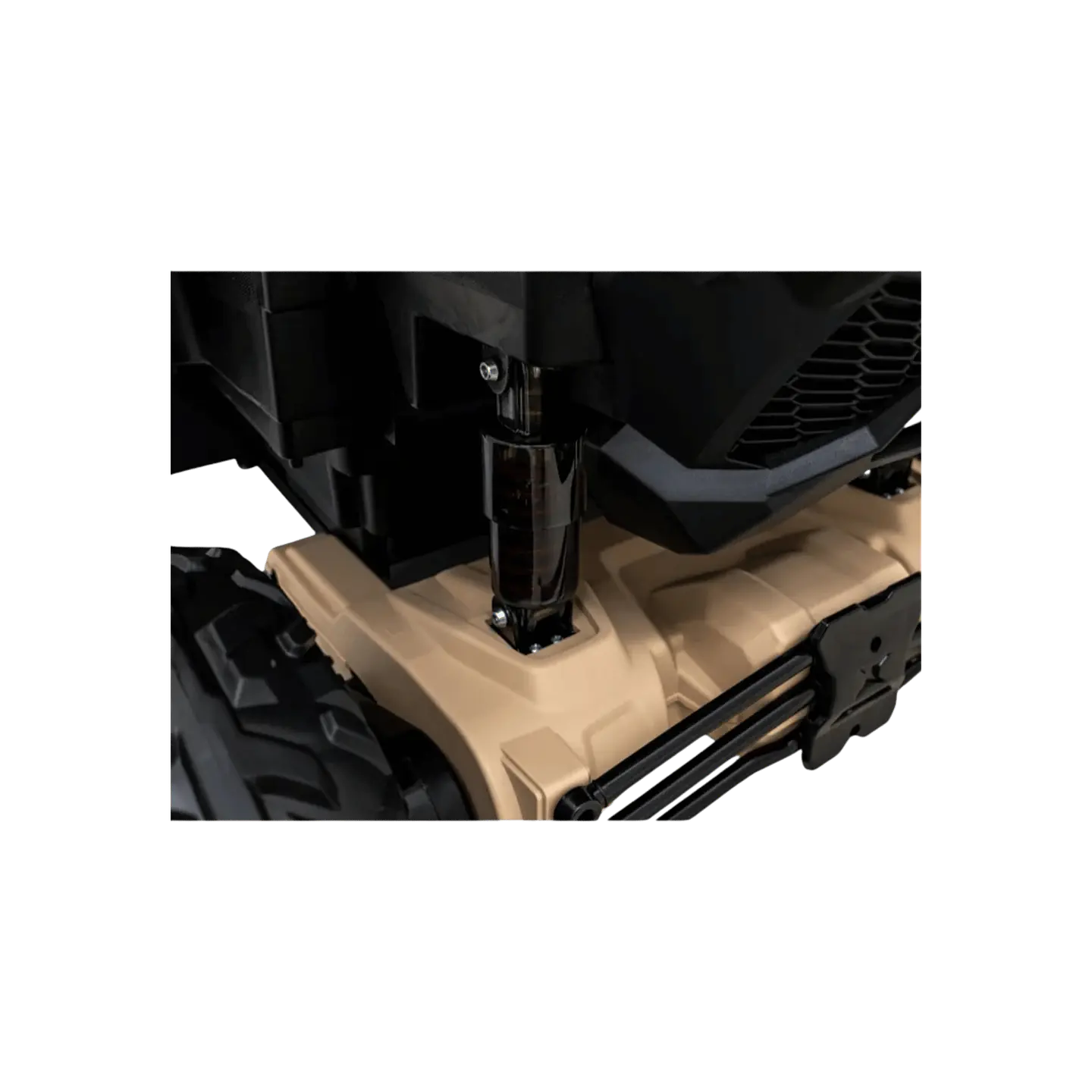 CAN-AM MAVERICK TURBO RR 4x4 24v Caqui c/ RODAS DE BORRACHA & ASSENTO EM PELE 15