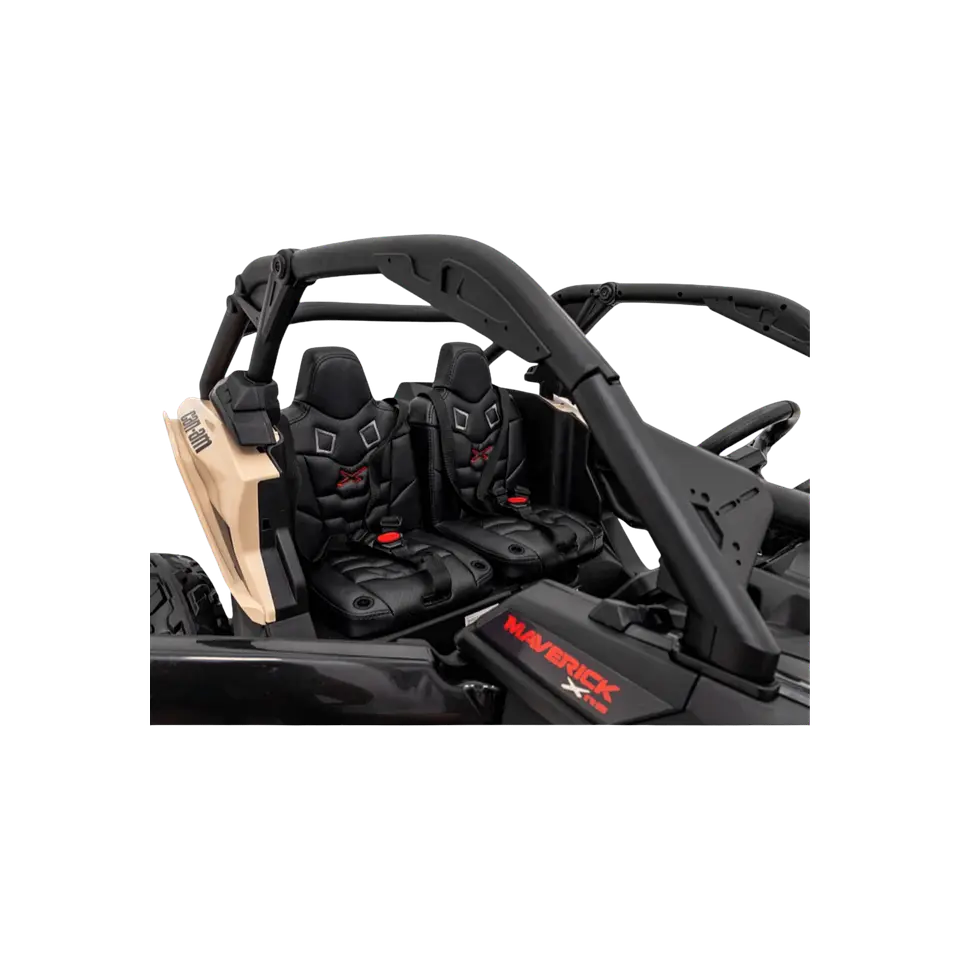 CAN-AM MAVERICK TURBO RR 4x4 24v Caqui c/ RODAS DE BORRACHA & ASSENTO EM PELE 10