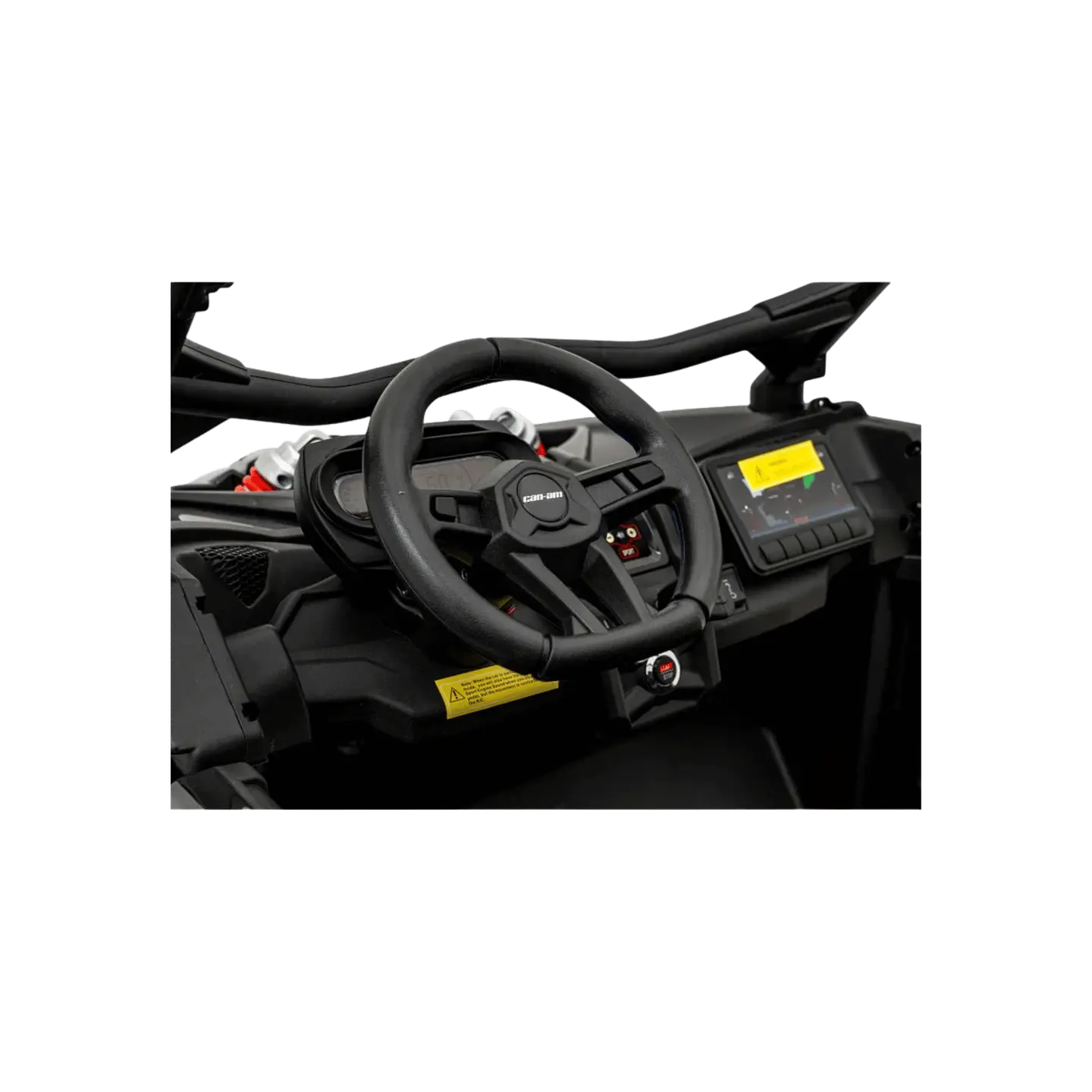 CAN-AM MAVERICK TURBO RR 4x4 24v Caqui c/ RODAS DE BORRACHA & ASSENTO EM PELE 16