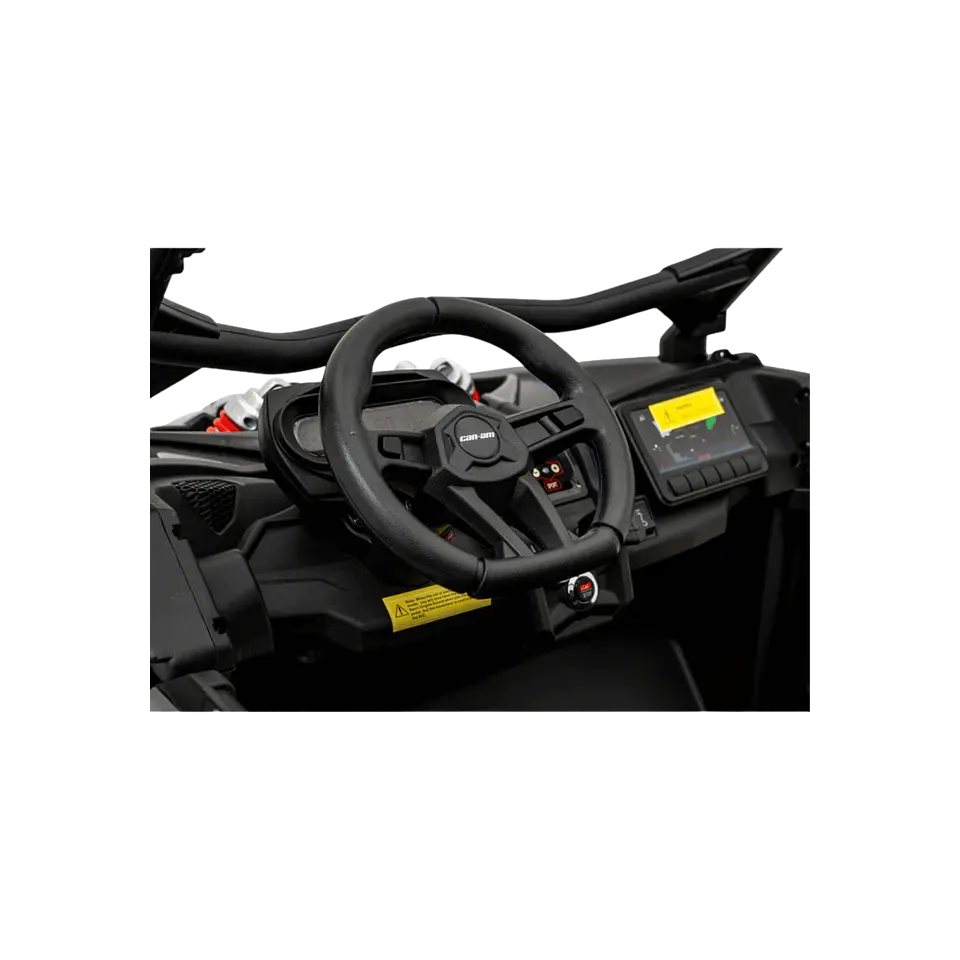 CAN-AM MAVERICK TURBO RR 4x4 24v Caqui c/ RODAS DE BORRACHA & ASSENTO EM PELE 16