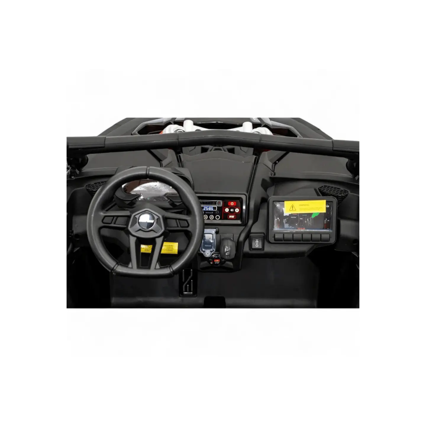 CAN-AM MAVERICK TURBO RR 4x4 24v Caqui c/ RODAS DE BORRACHA & ASSENTO EM PELE 17