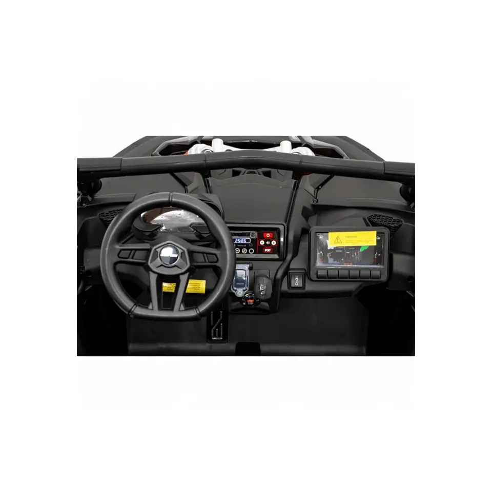 CAN-AM MAVERICK TURBO RR 4x4 24v Caqui c/ RODAS DE BORRACHA & ASSENTO EM PELE 17