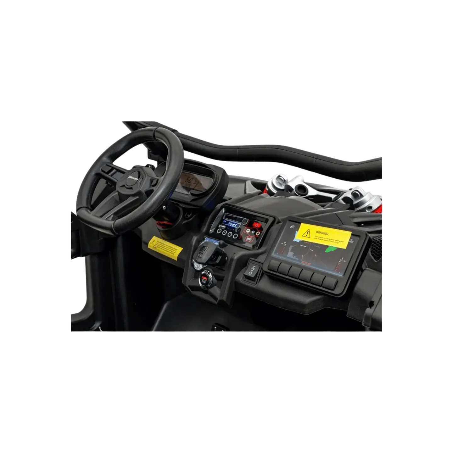 CAN-AM MAVERICK TURBO RR 4x4 24v Caqui c/ RODAS DE BORRACHA & ASSENTO EM PELE 18