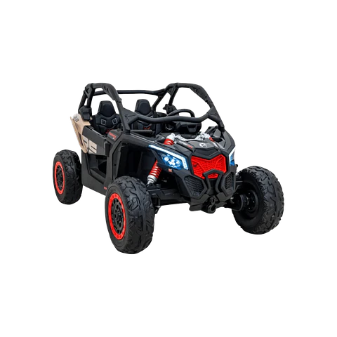CAN-AM MAVERICK TURBO RR 4x4 24v Caqui c/ RODAS DE BORRACHA & ASSENTO EM PELE