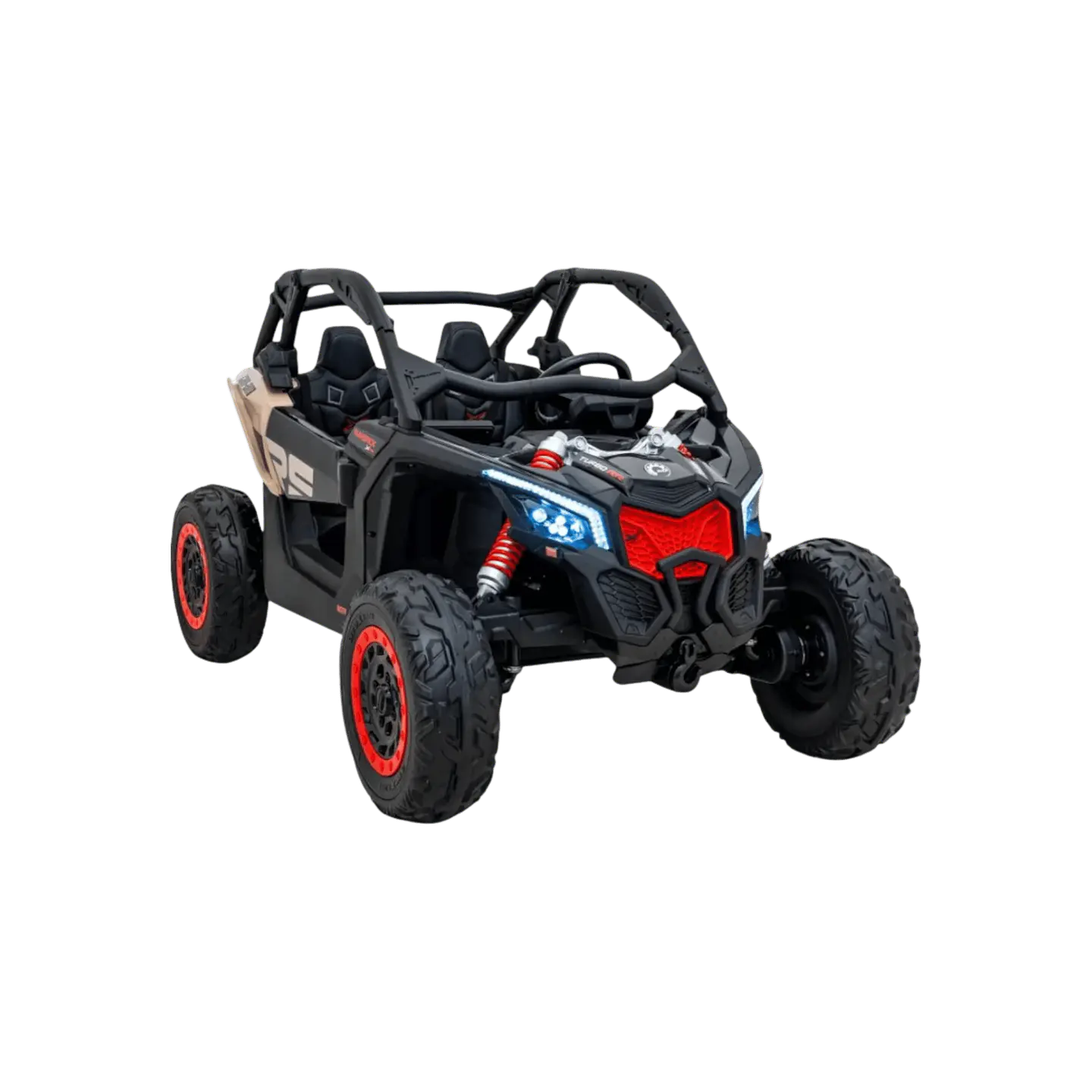 CAN-AM MAVERICK TURBO RR 4x4 24v Caqui c/ RODAS DE BORRACHA & ASSENTO EM PELE 2