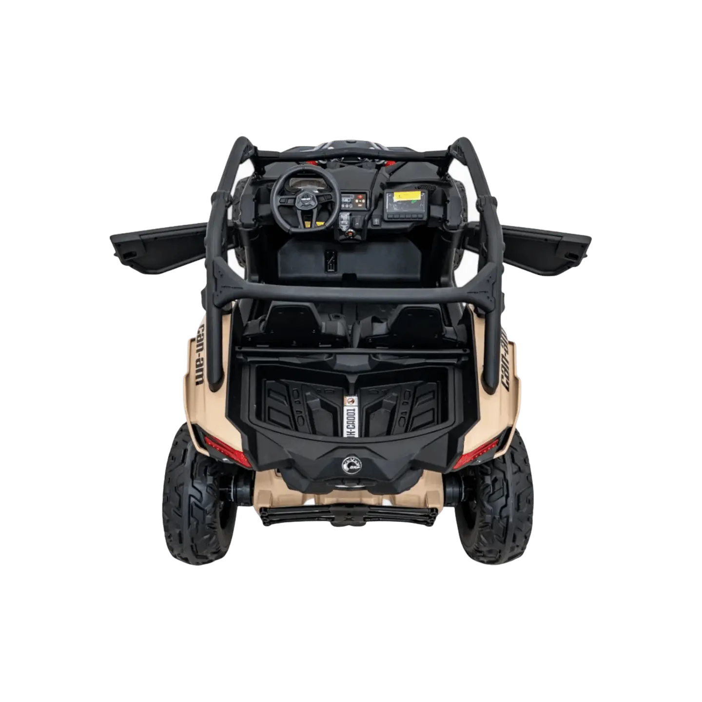 CAN-AM MAVERICK TURBO RR 4x4 24v Caqui c/ RODAS DE BORRACHA & ASSENTO EM PELE 5