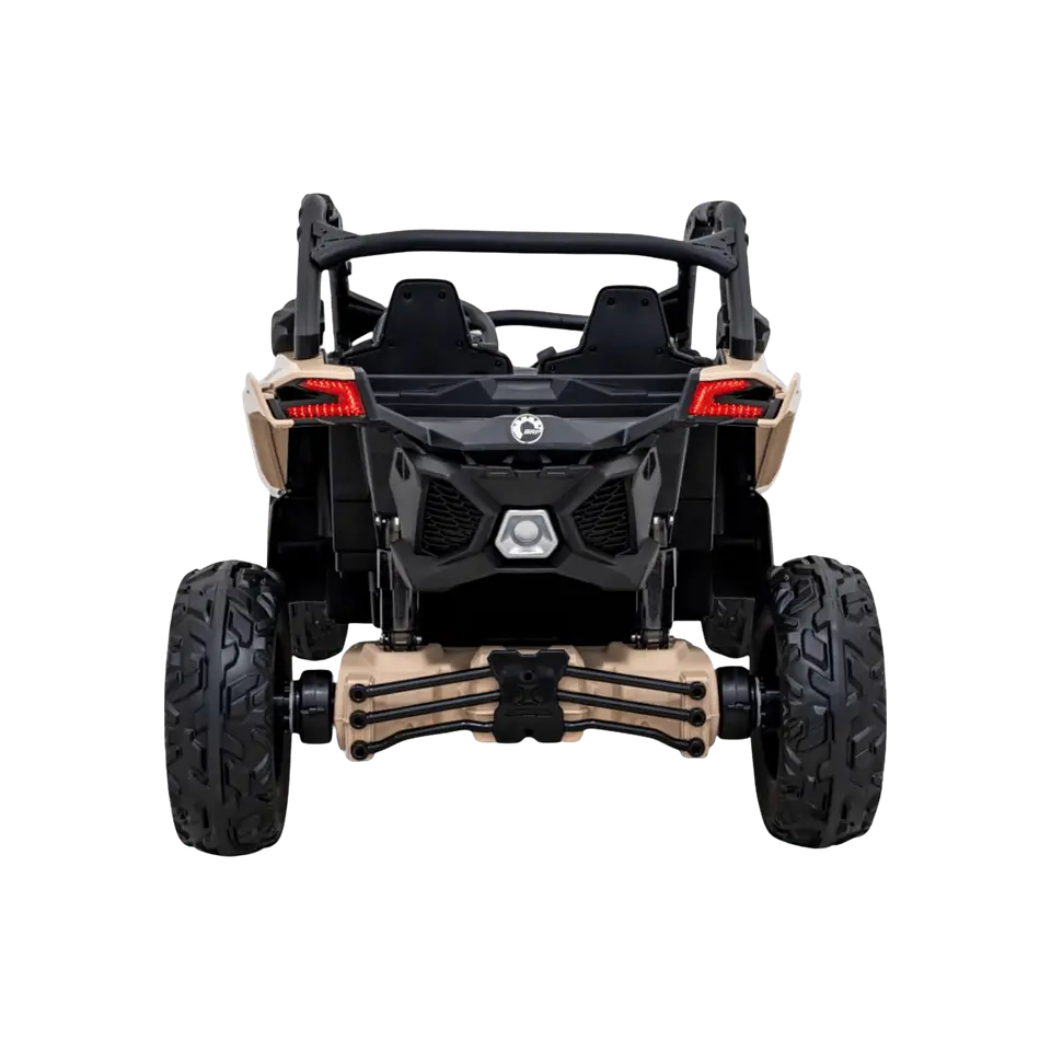 CAN-AM MAVERICK TURBO RR 4x4 24v Caqui c/ RODAS DE BORRACHA & ASSENTO EM PELE 6